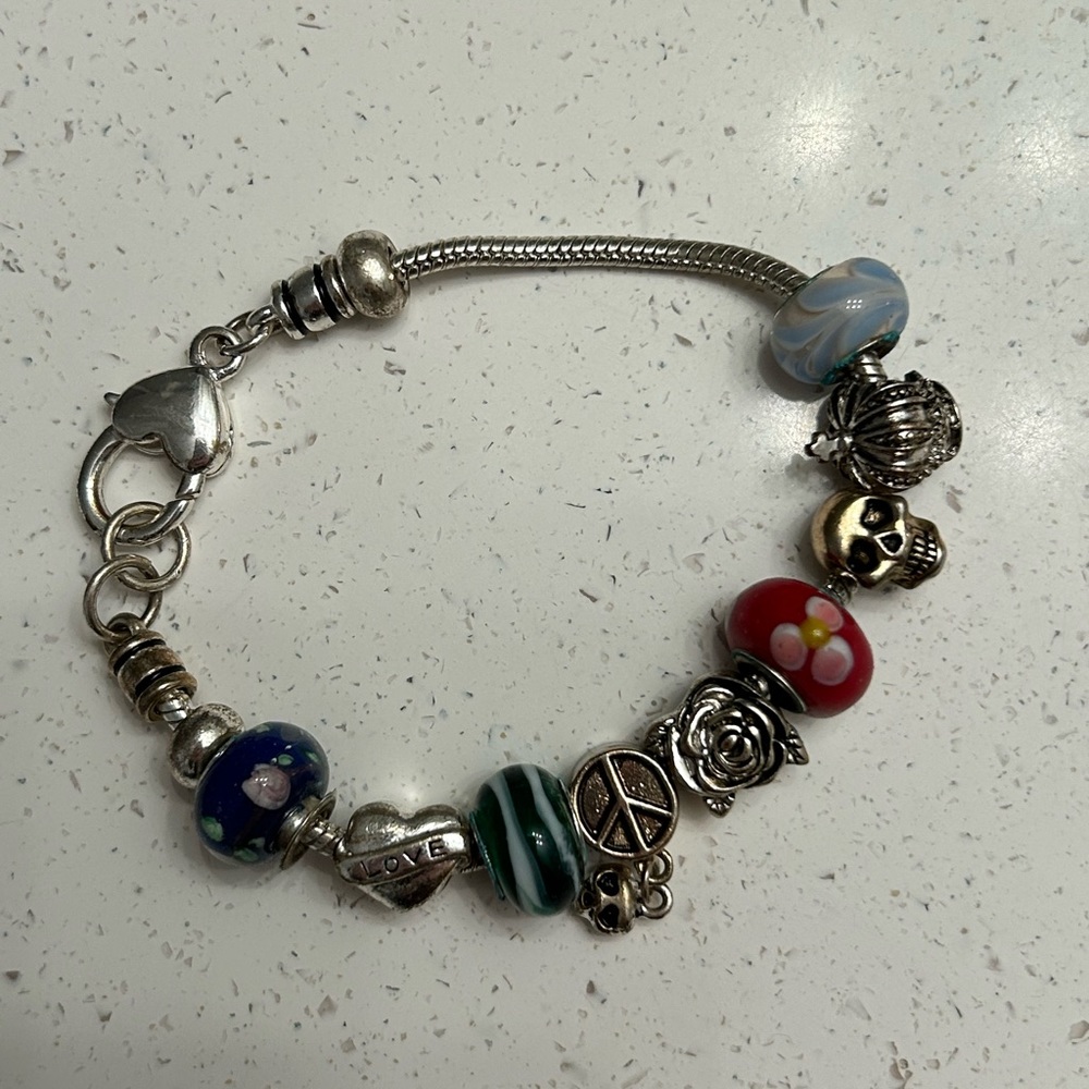 Pandora style bracelet